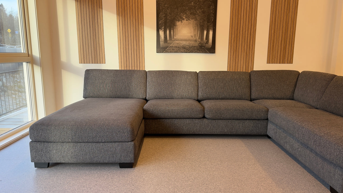 Vilmers Boston U-sofa med åpen ende