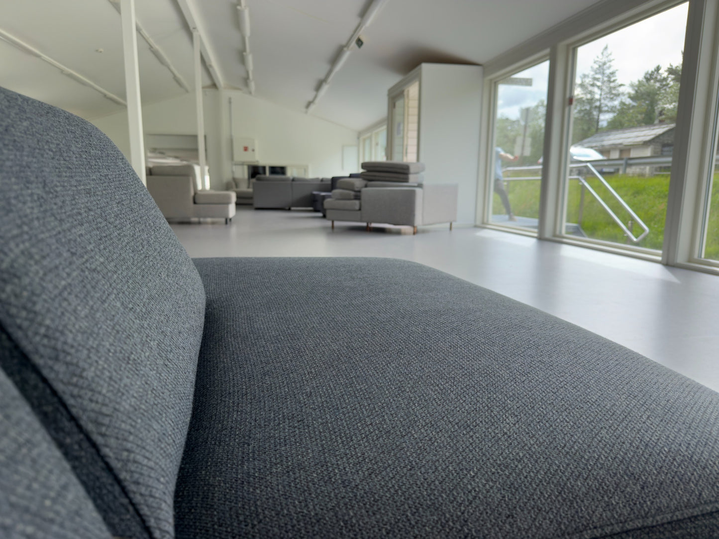 Nyrenset Bohus Nordic U-sofa | Navy Blue