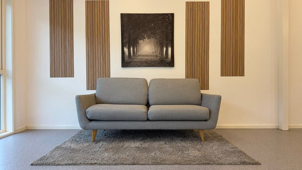 Nyrenset | Lys grå SITS Rucola 3-seter - Adoua Sofa