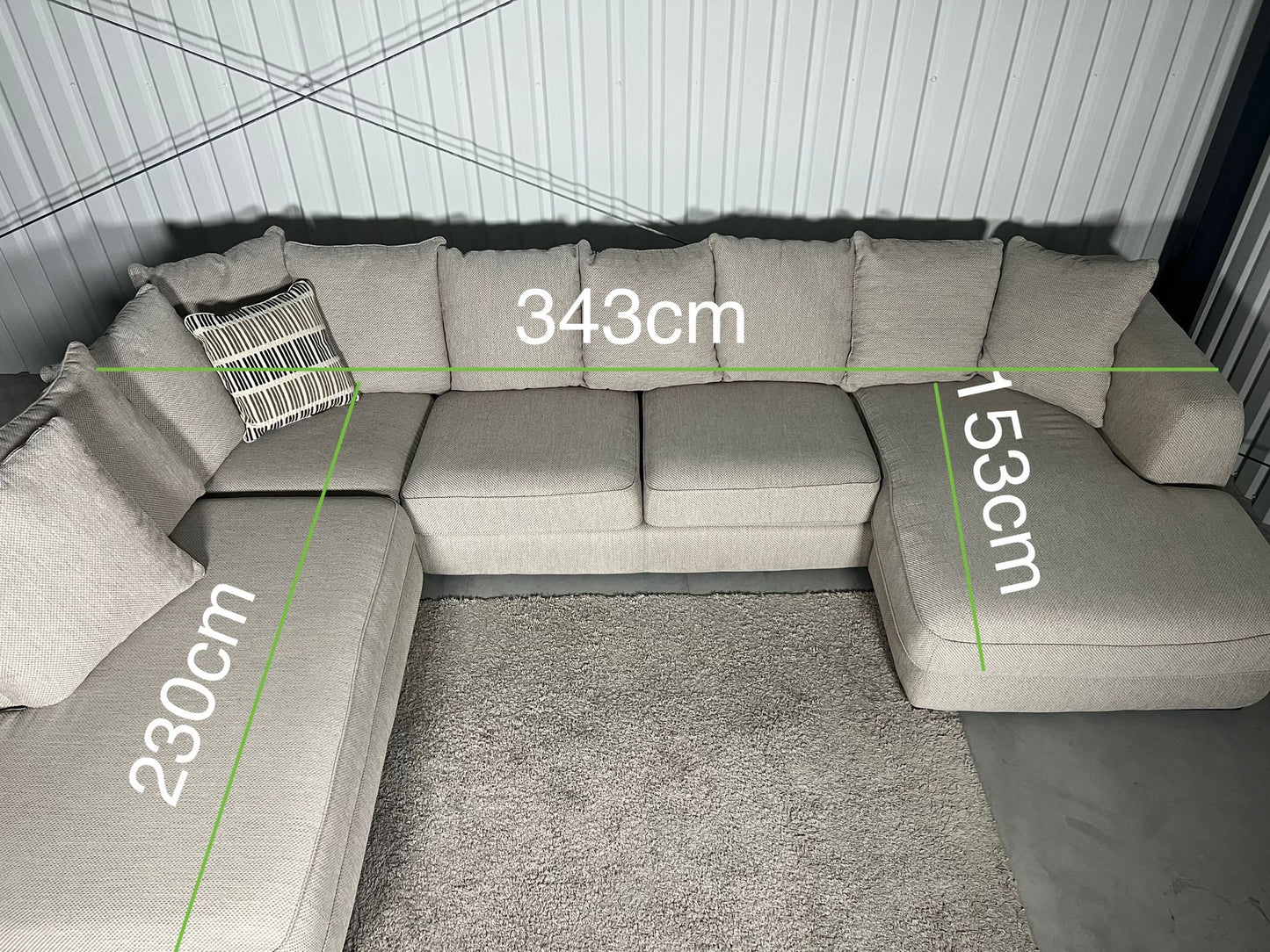 Nyrenset | Boston U-Sofa - Adoua Sofa