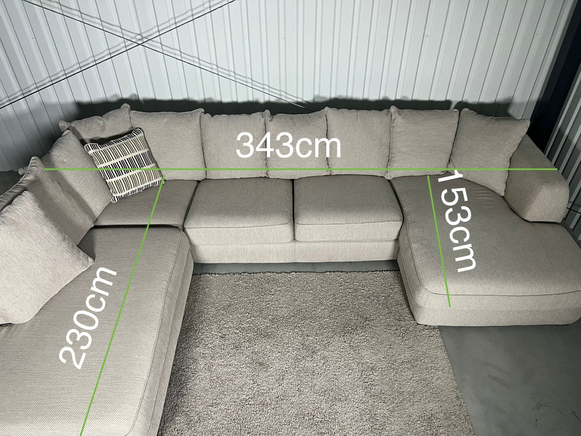 Nyrenset | Boston U-Sofa - Adoua Sofa