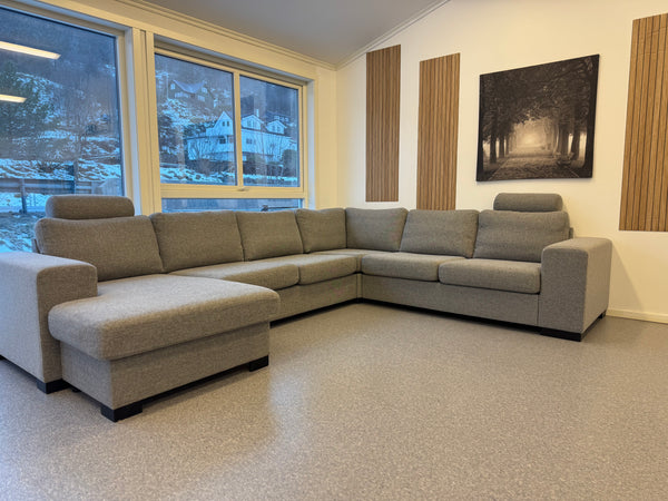 Sunday Vendbar U-Sofa inkl. 2 nakkestøtter - Adoua Sofa