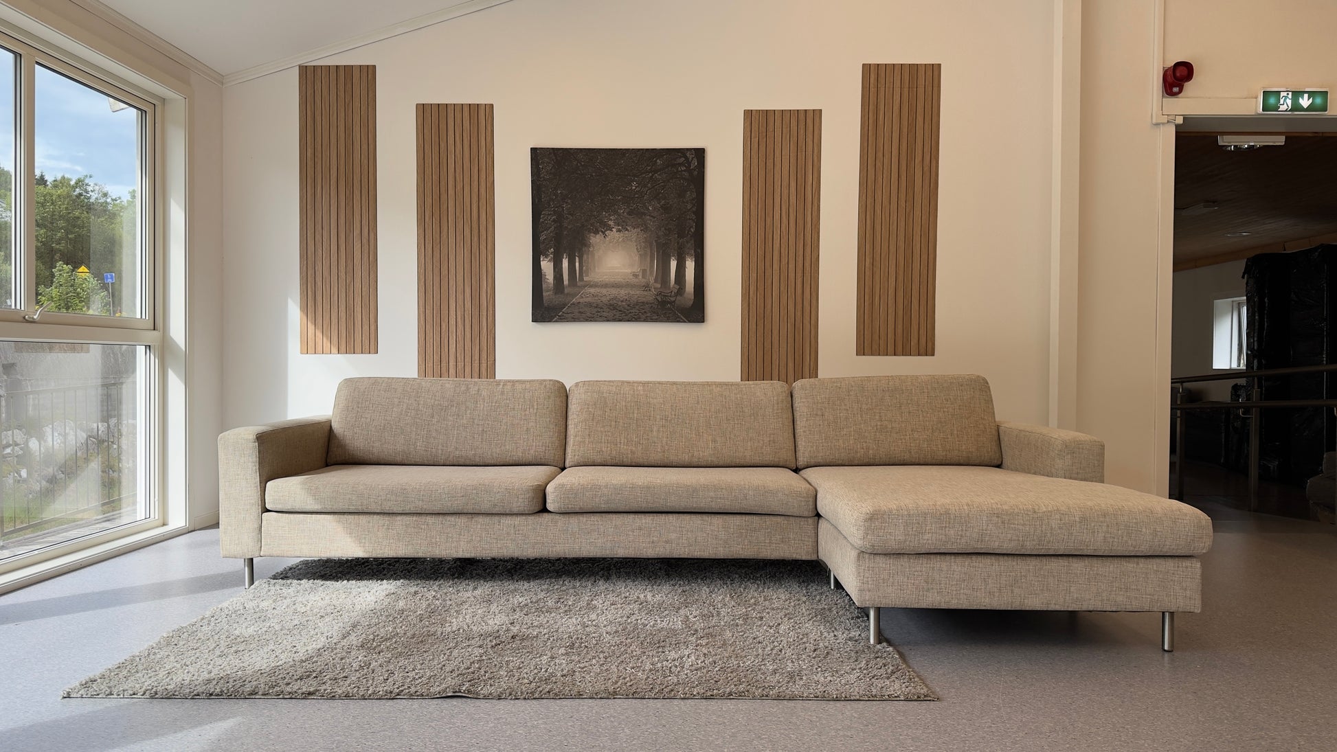 Bolia Scandinavia 4-seter Sofa med Sjeslong - Adoua Sofa