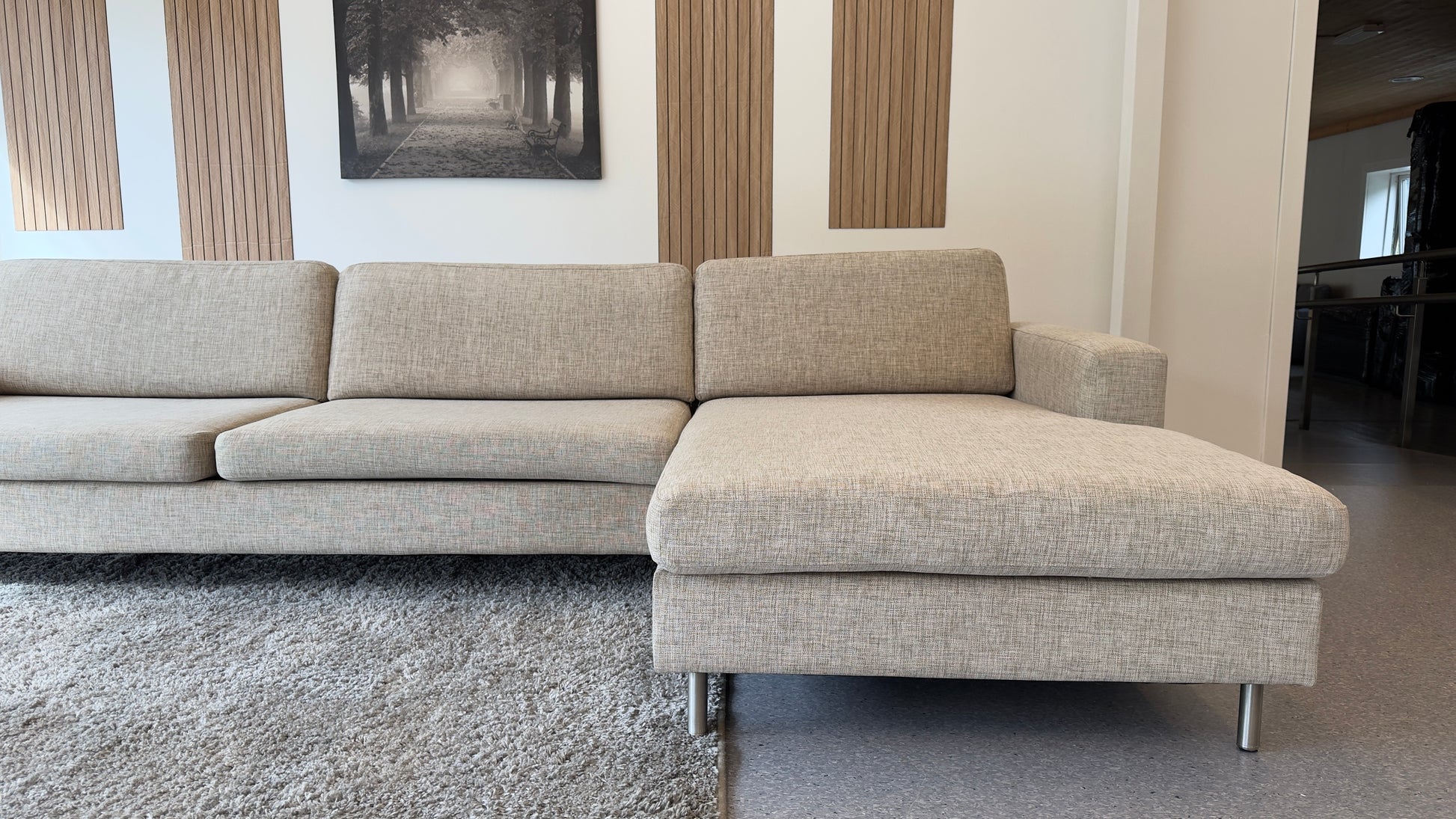 Bolia Scandinavia 4-seter Sofa med Sjeslong - Adoua Sofa
