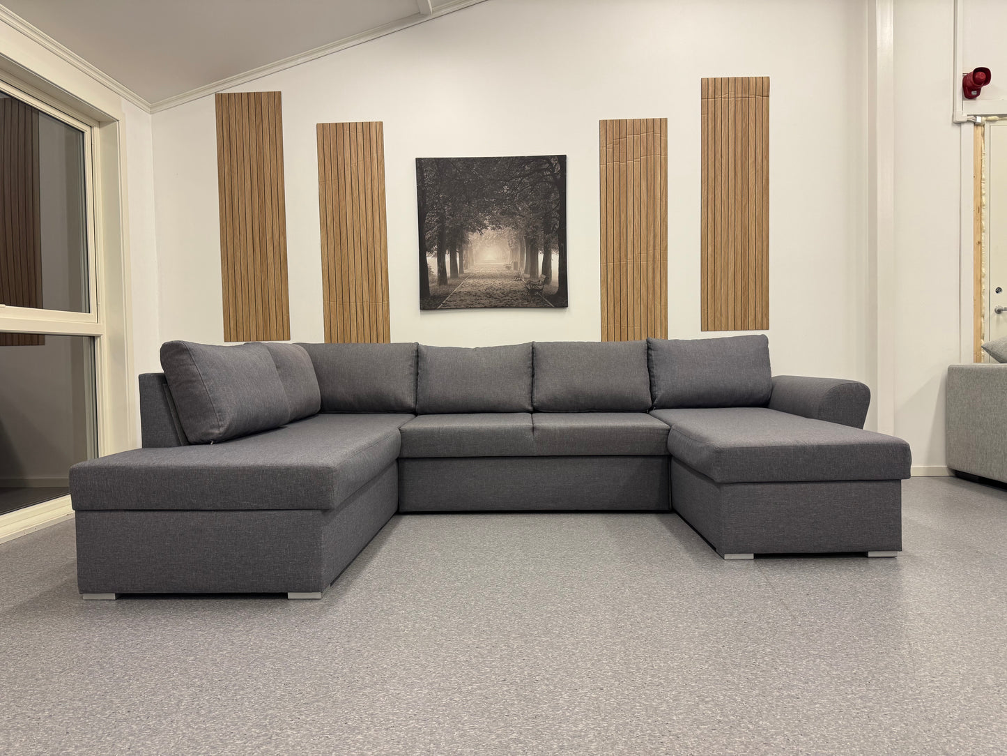 U-form sovesofa med oppbevaring - Adoua Sofa