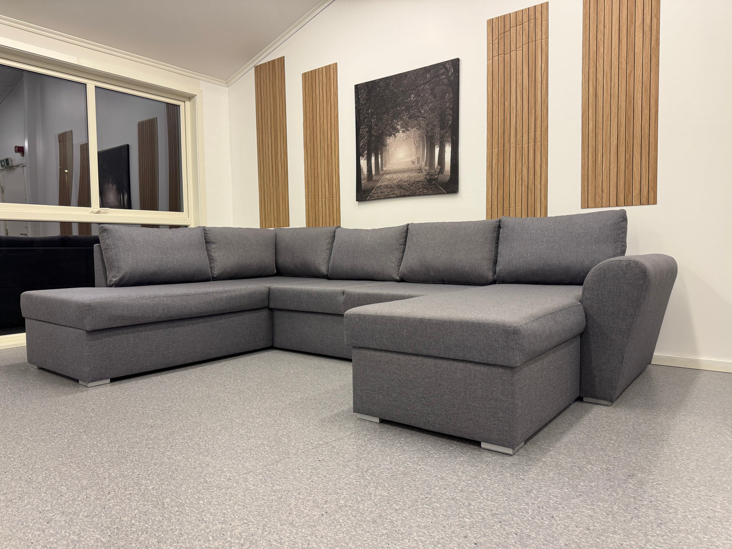 U-form sovesofa med oppbevaring - Adoua Sofa