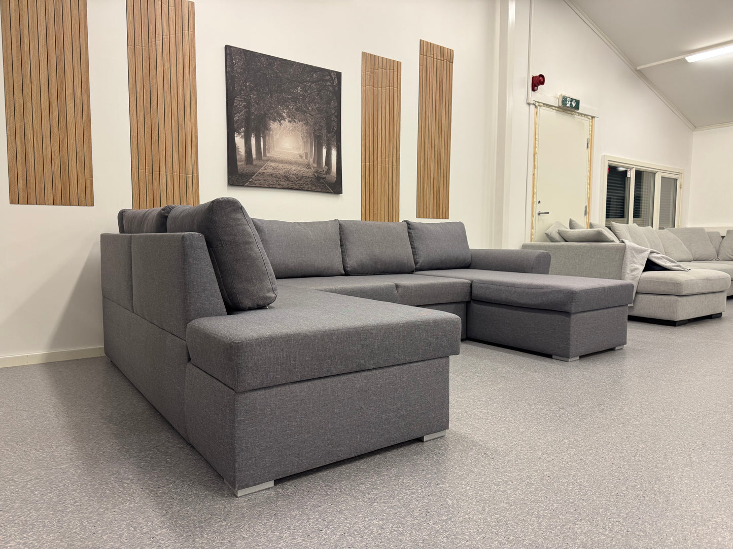 U-form sovesofa med oppbevaring - Adoua Sofa