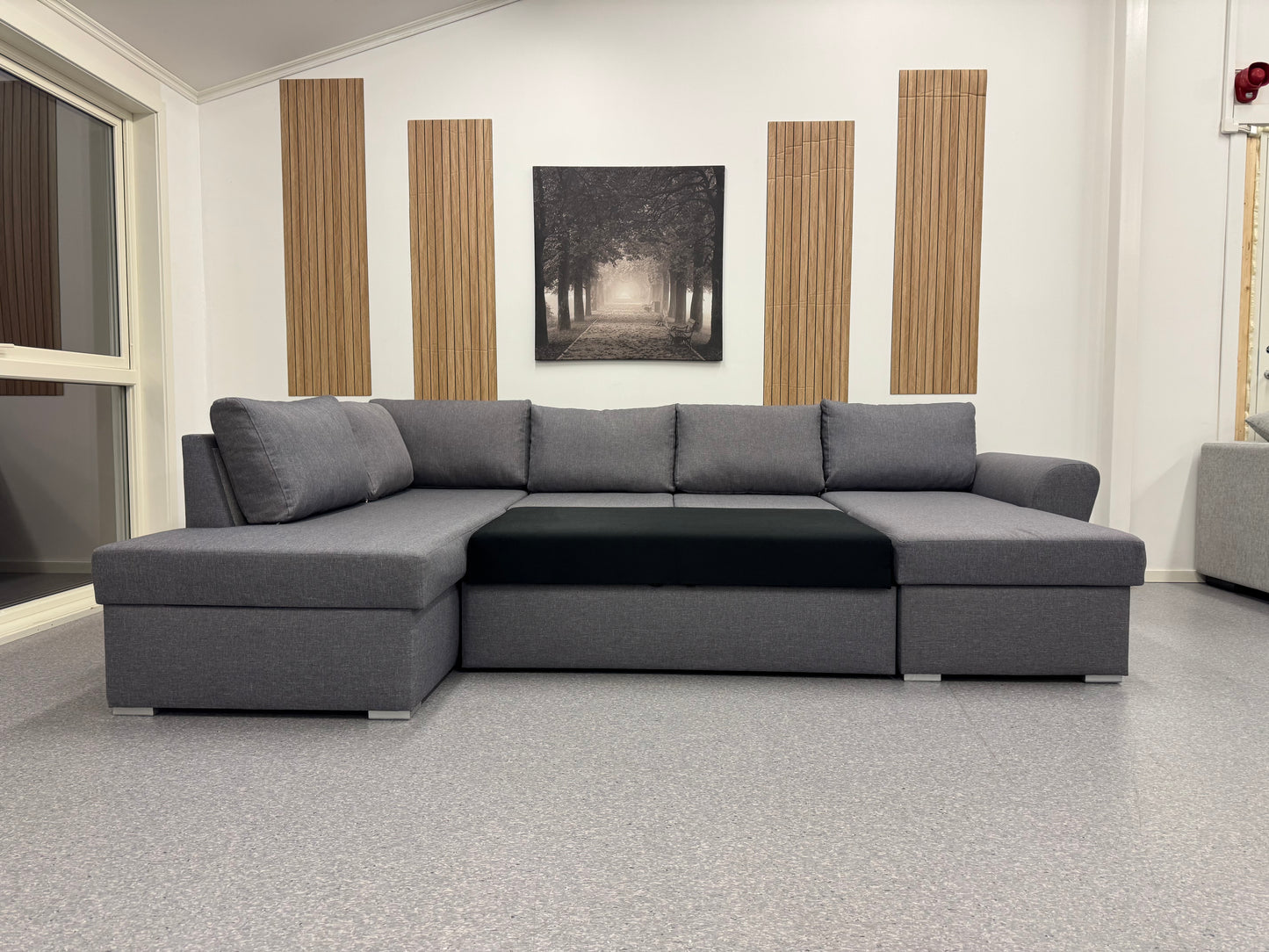 U-form sovesofa med oppbevaring - Adoua Sofa
