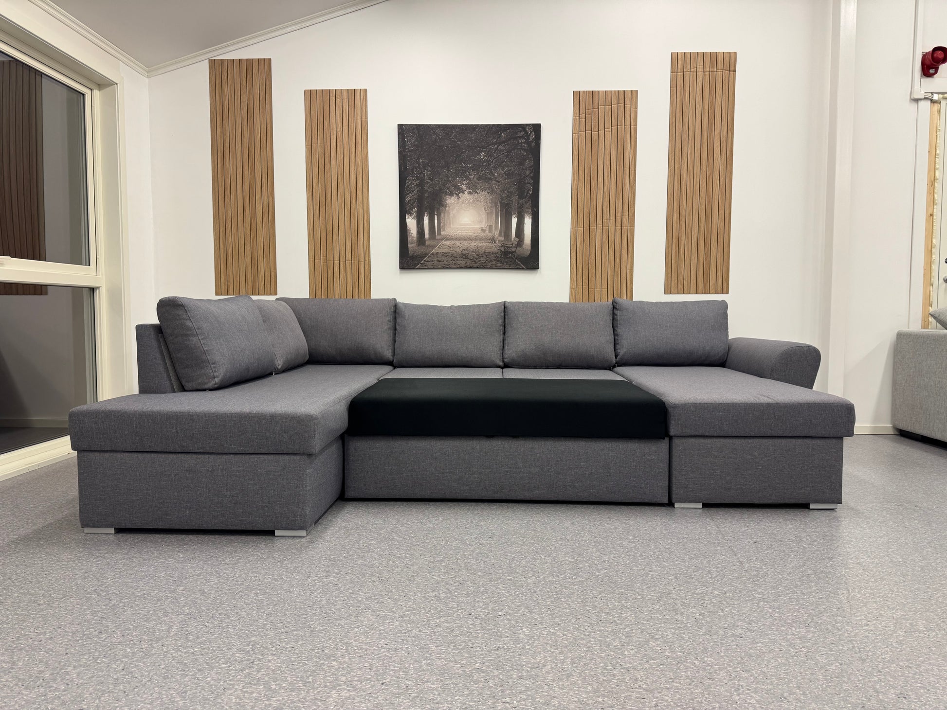 U-form sovesofa med oppbevaring - Adoua Sofa