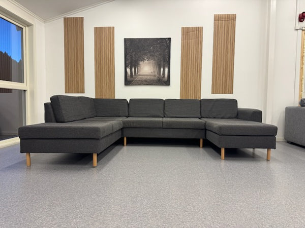 Nyrenset Elegant U-sofa