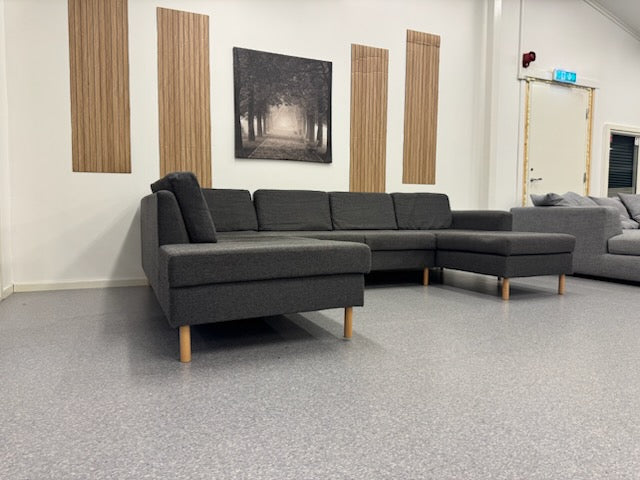 Nyrenset Elegant U-sofa