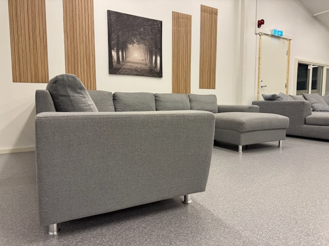 Nyrenset Klassisk hjørnesofa