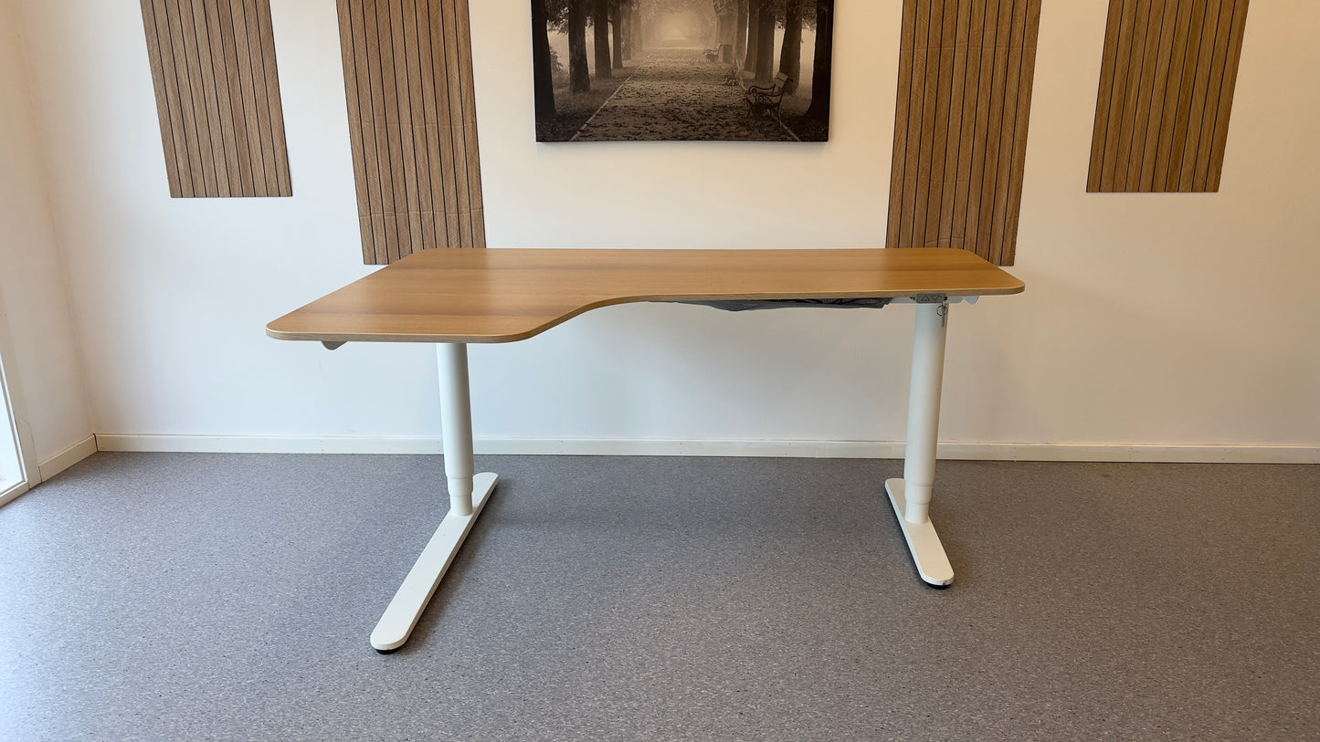 Elektrisk Hev/Senk Hjørnepult – Venstre L-form - Adoua Sofa