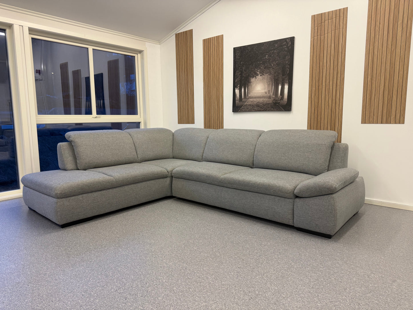 Treviso hjørnesofa med uttrekk & premium komfort - Adoua Sofa