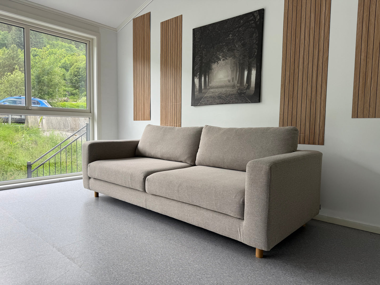 Nyrenset Sofacompany 3-seter med gratis levering