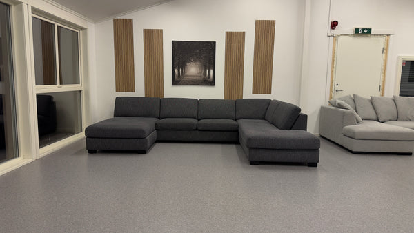 Vilmers Boston U-sofa med åpen ende - Adoua Sofa