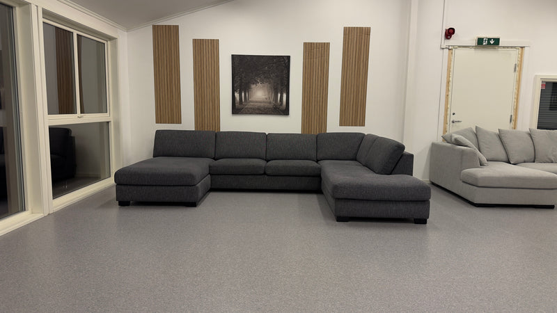Vilmers Boston U-sofa med åpen ende - Adoua Sofa