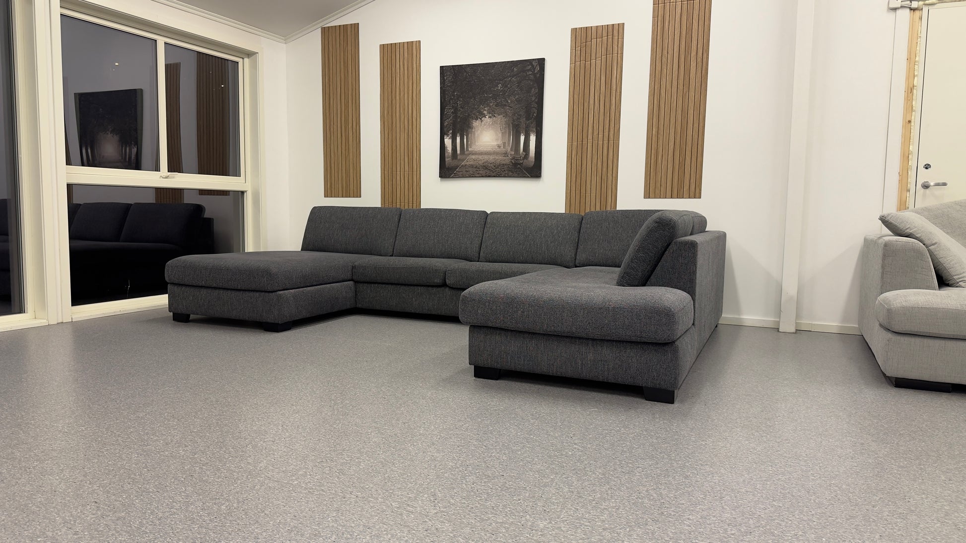 Vilmers Boston U-sofa med åpen ende - Adoua Sofa