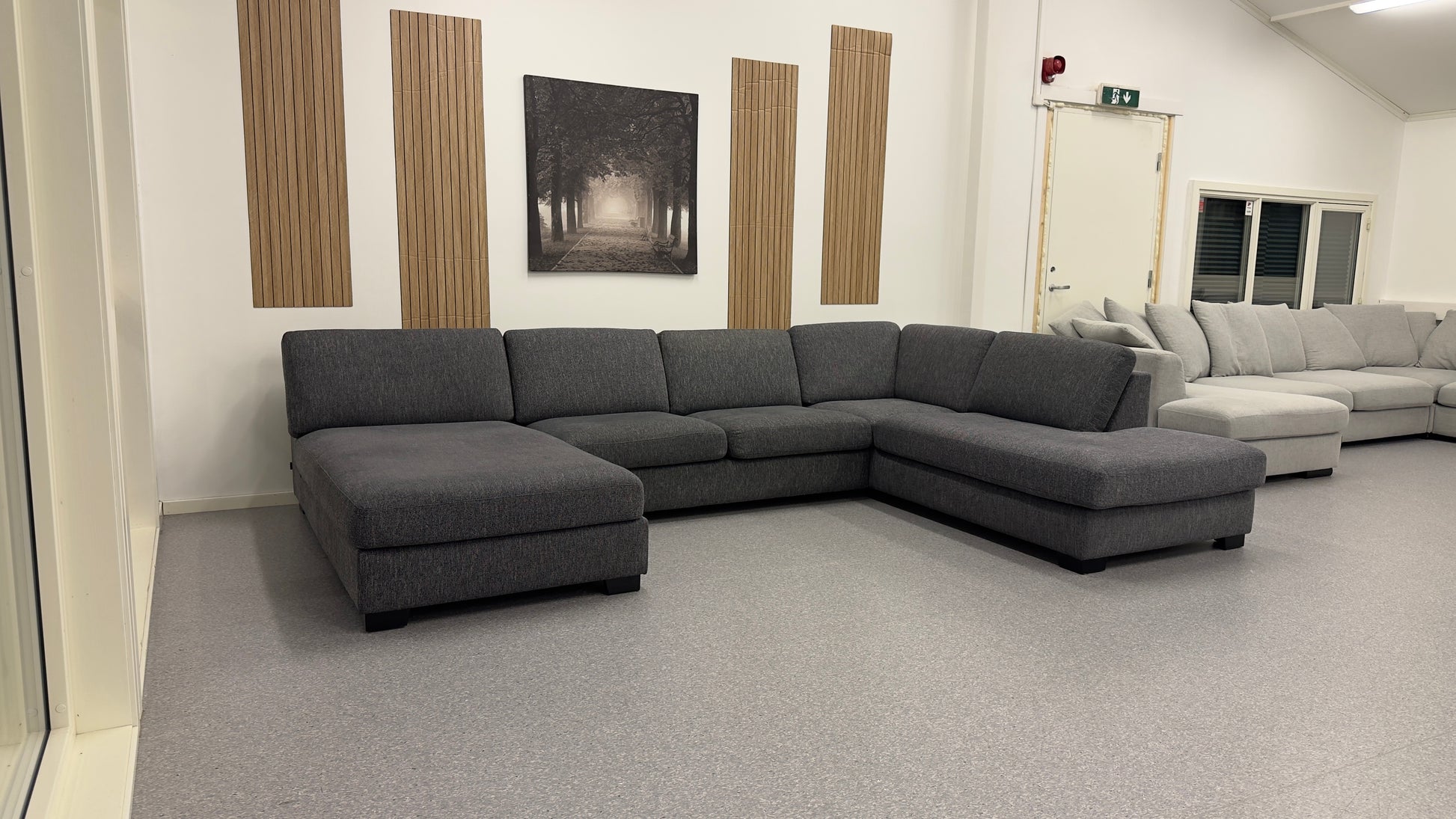 Vilmers Boston U-sofa med åpen ende - Adoua Sofa